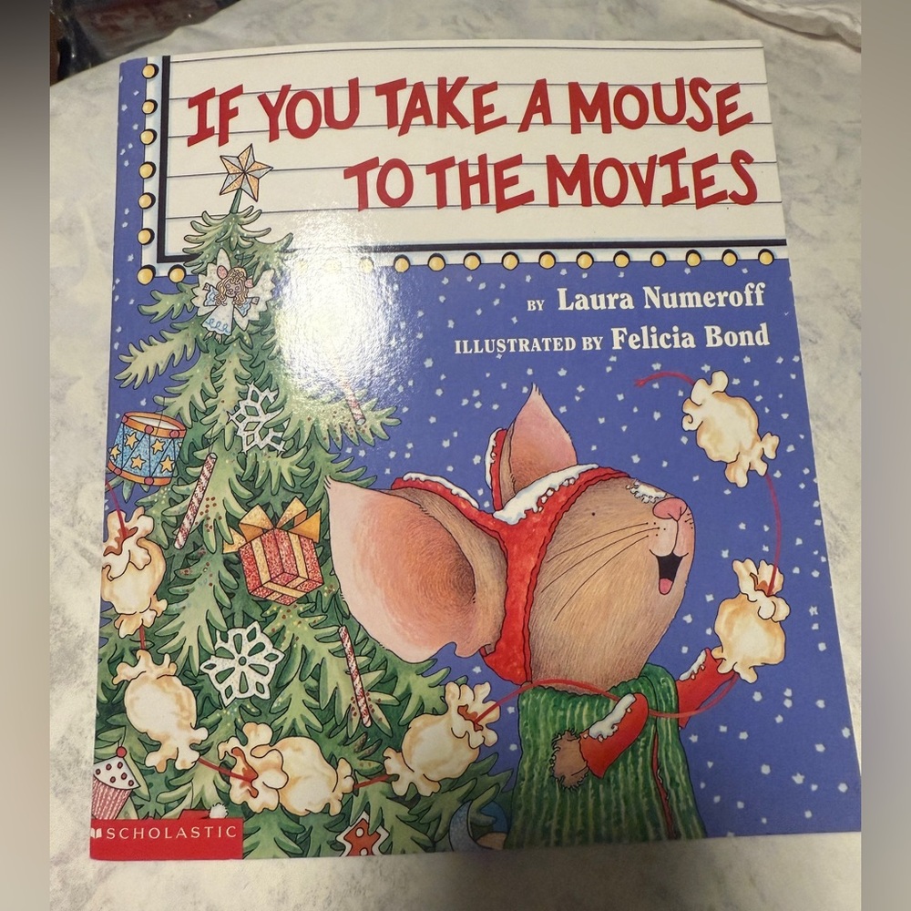 BOOK IF YOU TAKE A MOUSE TO THE MOVIES, NEW